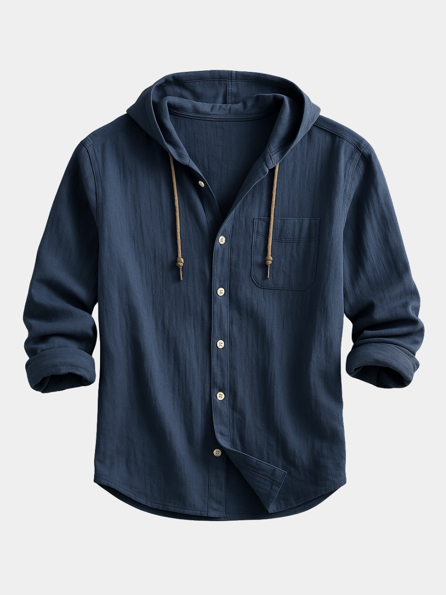 Aveline Dublin| LUXURY SHIRT WITH HOOD
