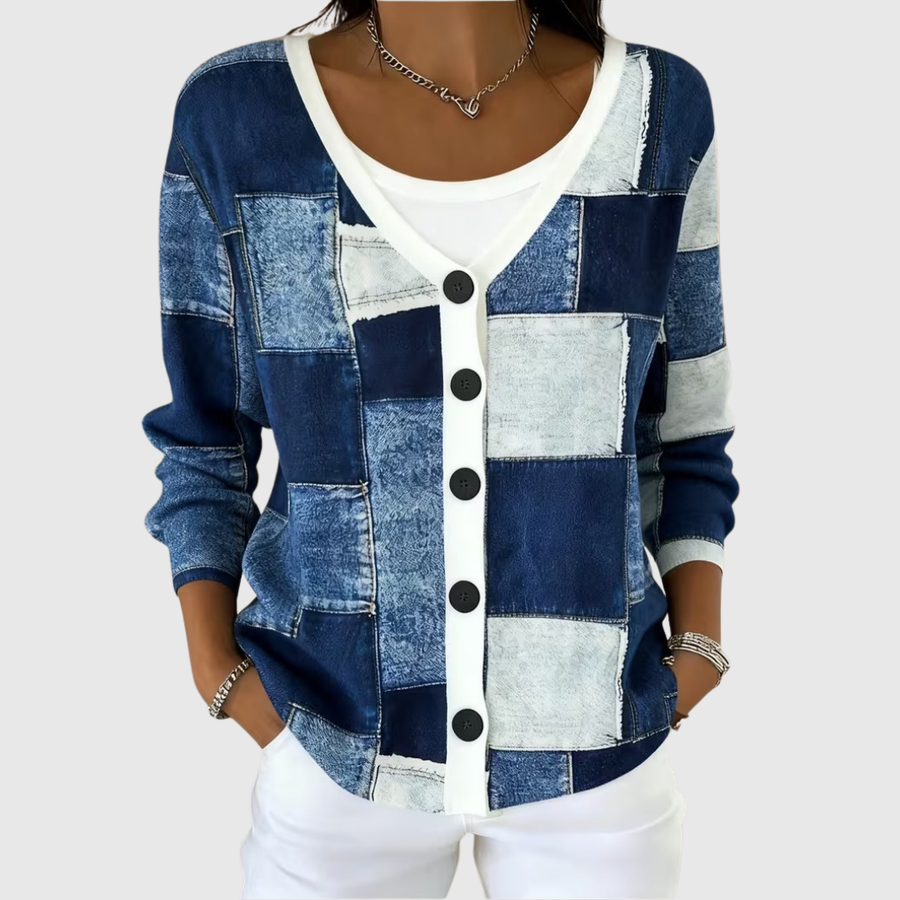 Daysie™ | Cardigan Artistico in Patchwork