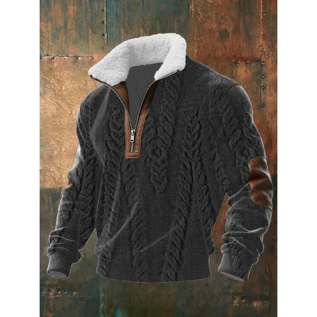 Aveline Dubllin| HIGH COLLAR FLEECE PULLOVER