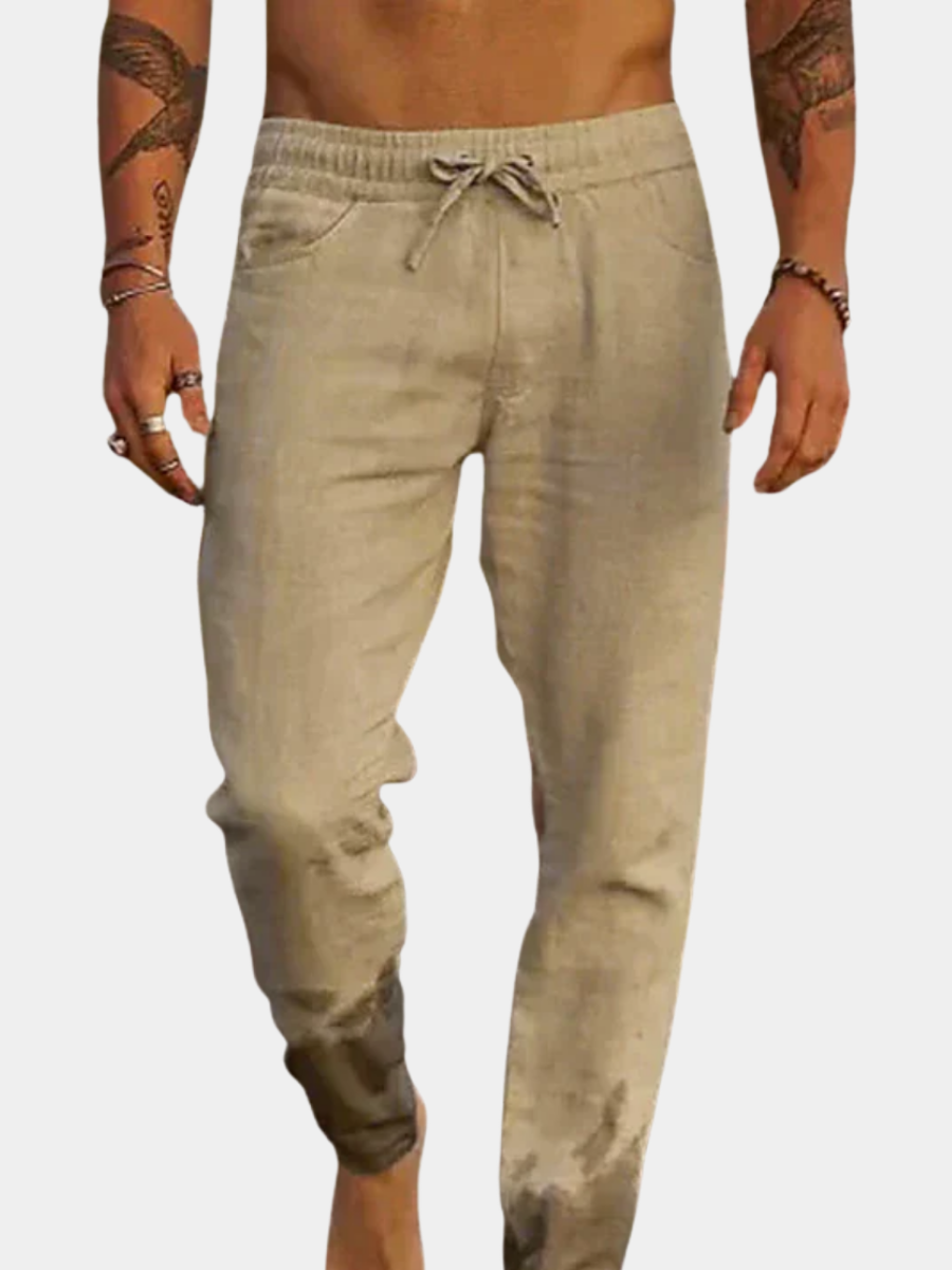 LINEN BEACH PANTS