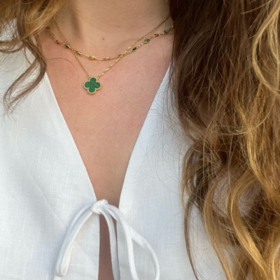 Clover Charm Necklace