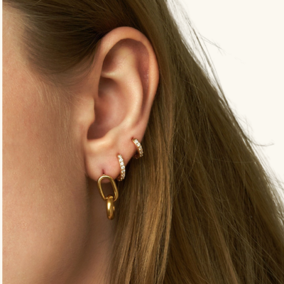 Alexandria Elegant Gold Earrings