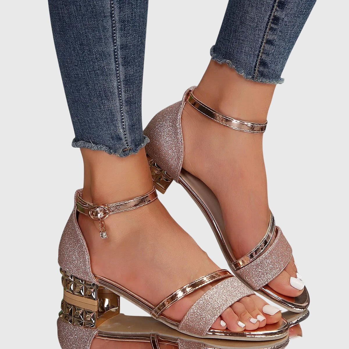 Alison™ | Sandali Ortopedici con Tacco