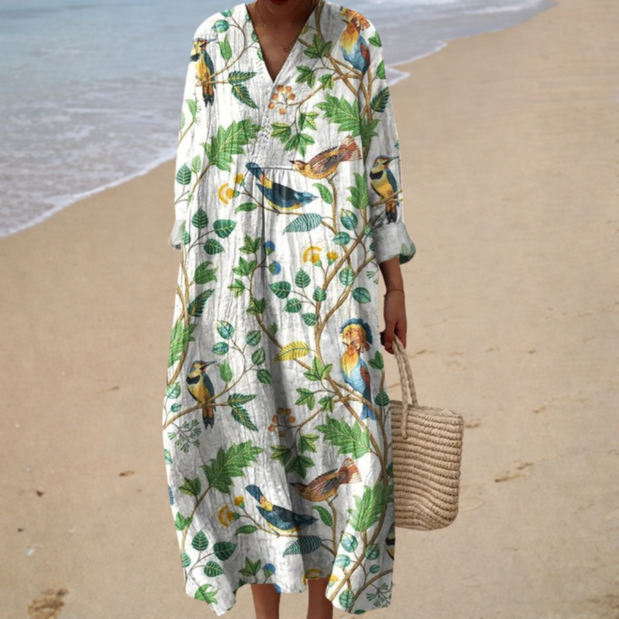 Letizia | Abito Tropicale Naturale