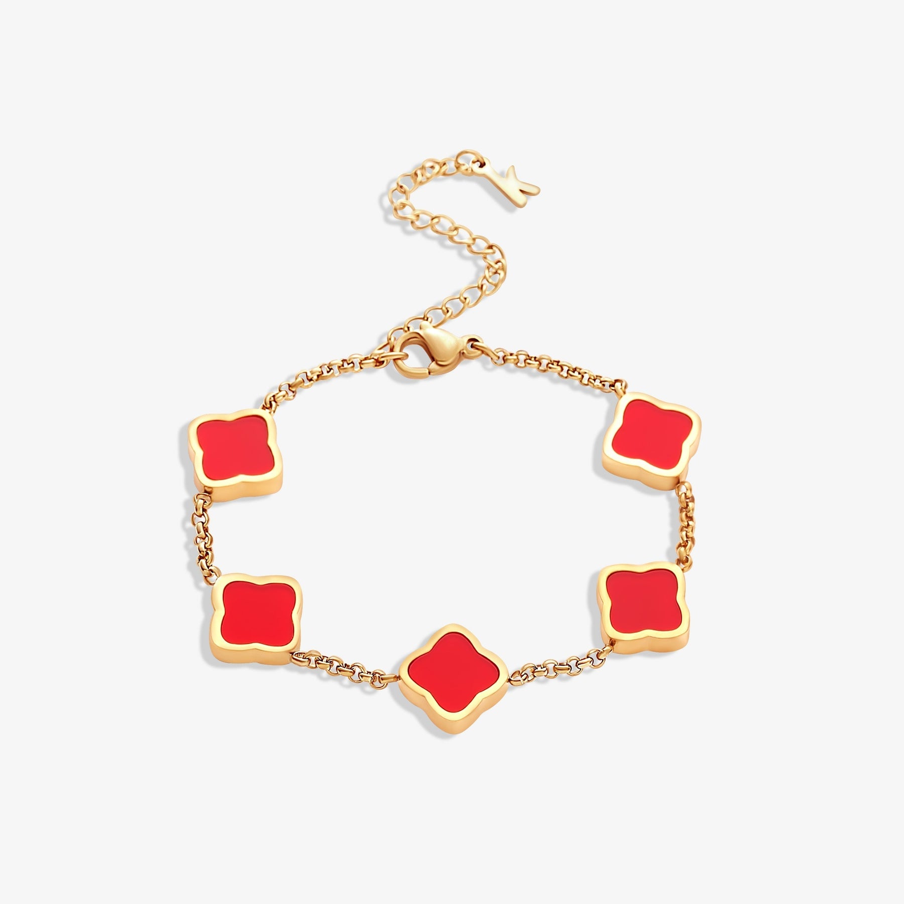 Gold Clover Bracelet