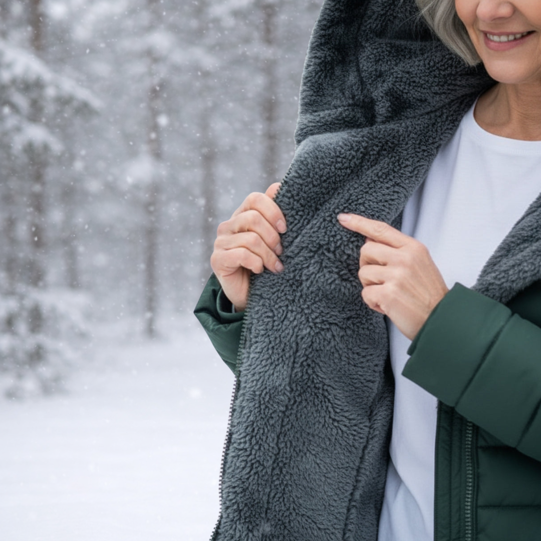 Puffer Jacket with Warm Lining