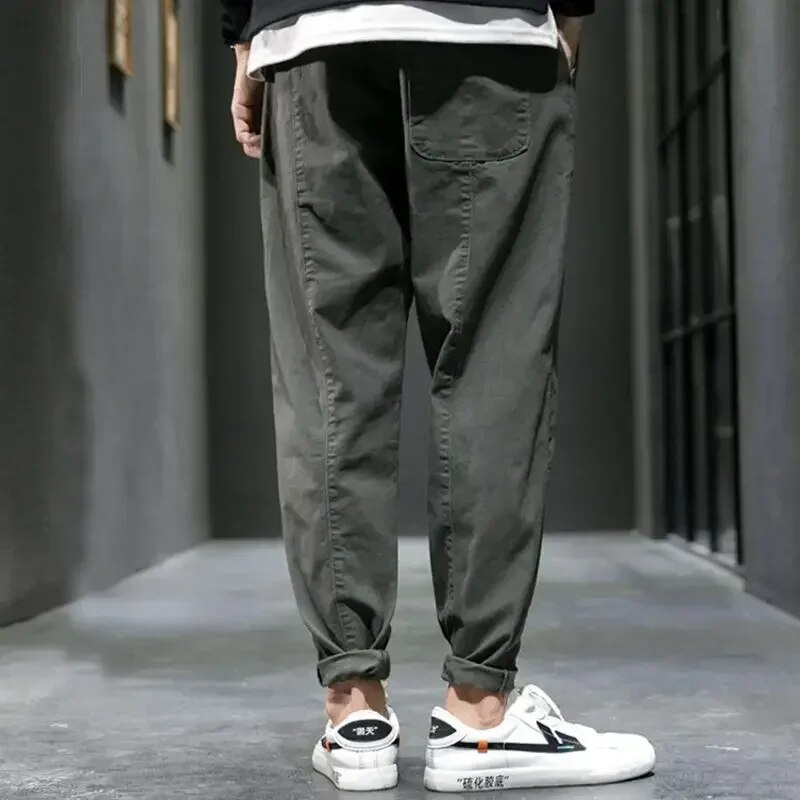 Men's Slim Fit Cotton Blend Joggers