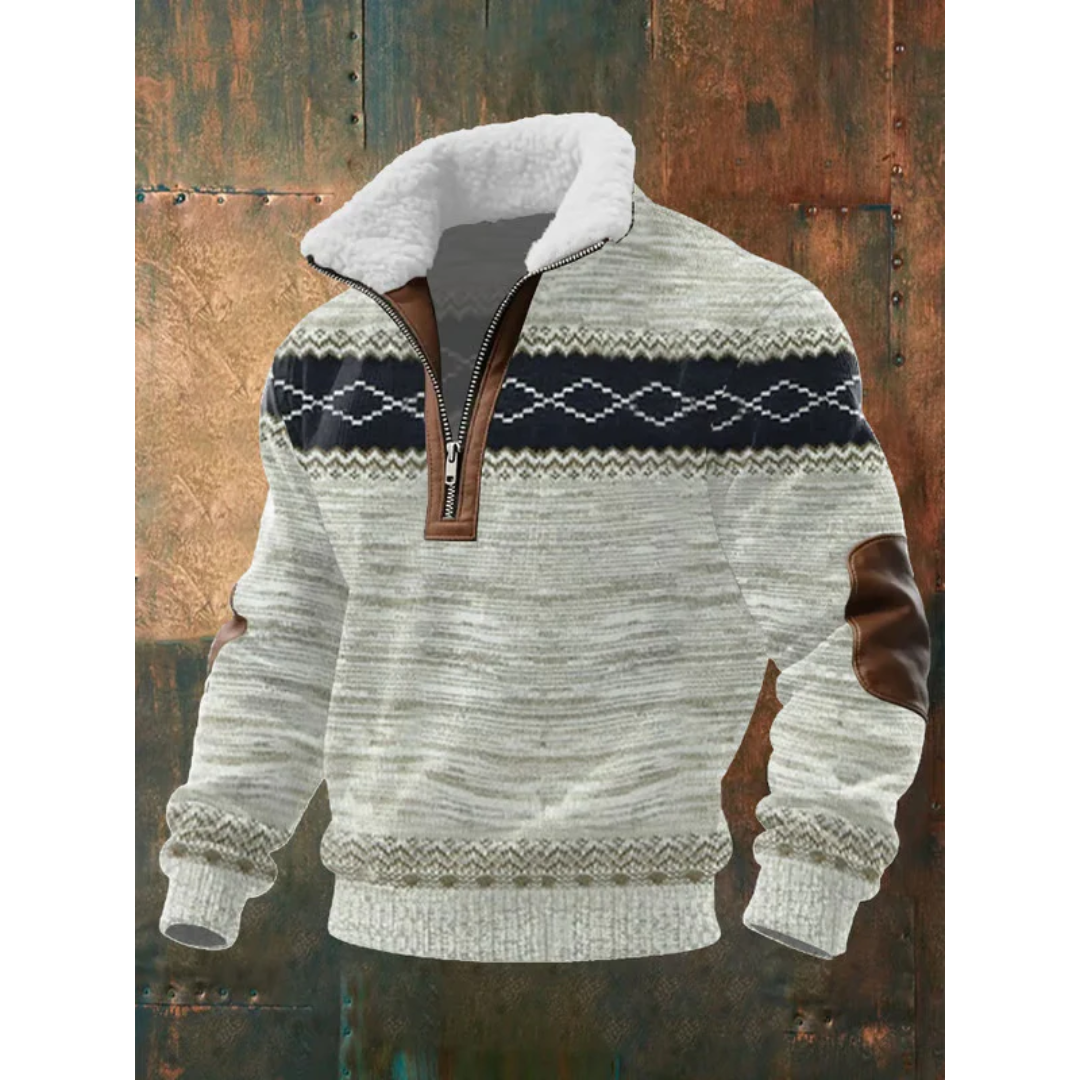 Aveline Dubllin| HIGH COLLAR FLEECE PULLOVER