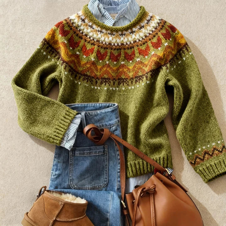 LARDENT | CLASSIC VINTAGE KNIT SWEATER