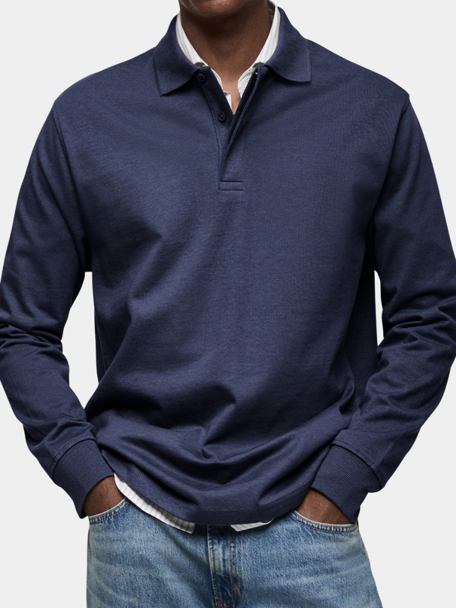Aveline Dublin | LUXURY LONG-SLEEVED POLO