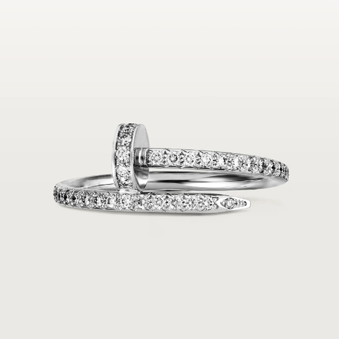 SPIJKER Zirconia-Embellished Elegant Ring