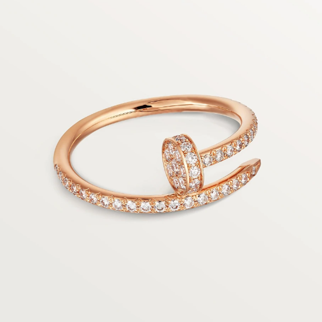SPIJKER Zirconia-Embellished Elegant Ring