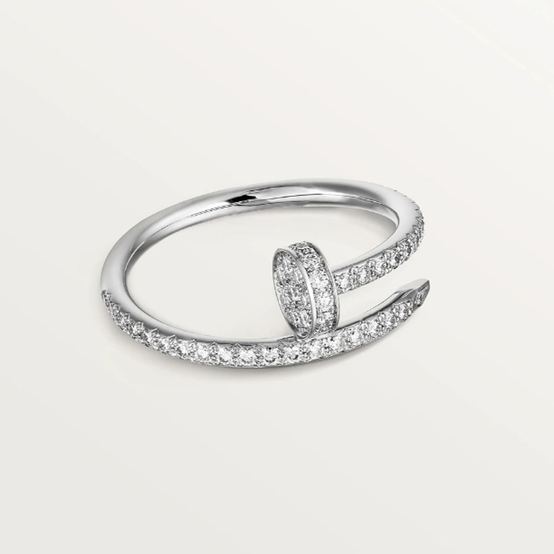 SPIJKER Zirconia-Embellished Elegant Ring