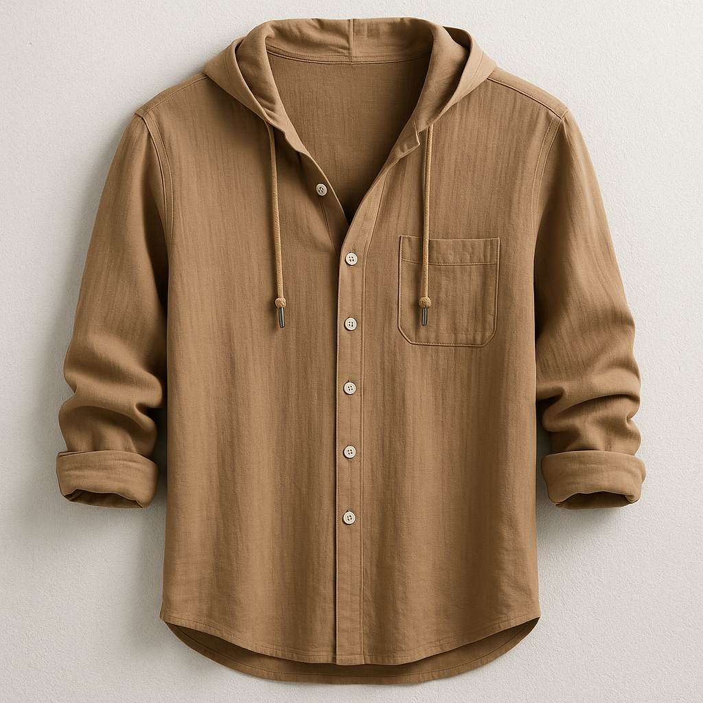 Aveline Dublin| LUXURY SHIRT WITH HOOD