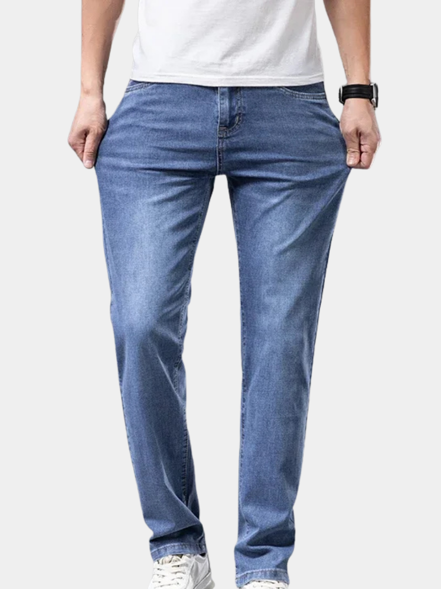 GIULIO | LIGHTWEIGHT STRAIGHT SUMMER PANTS