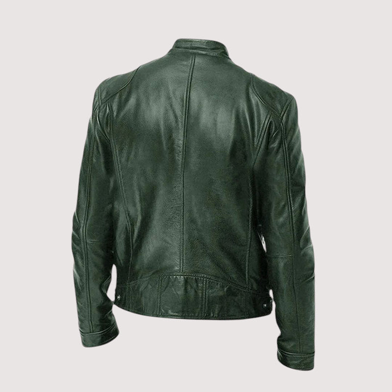 ELEGANT HIGH-END LEATHER JACKET FOR MEN