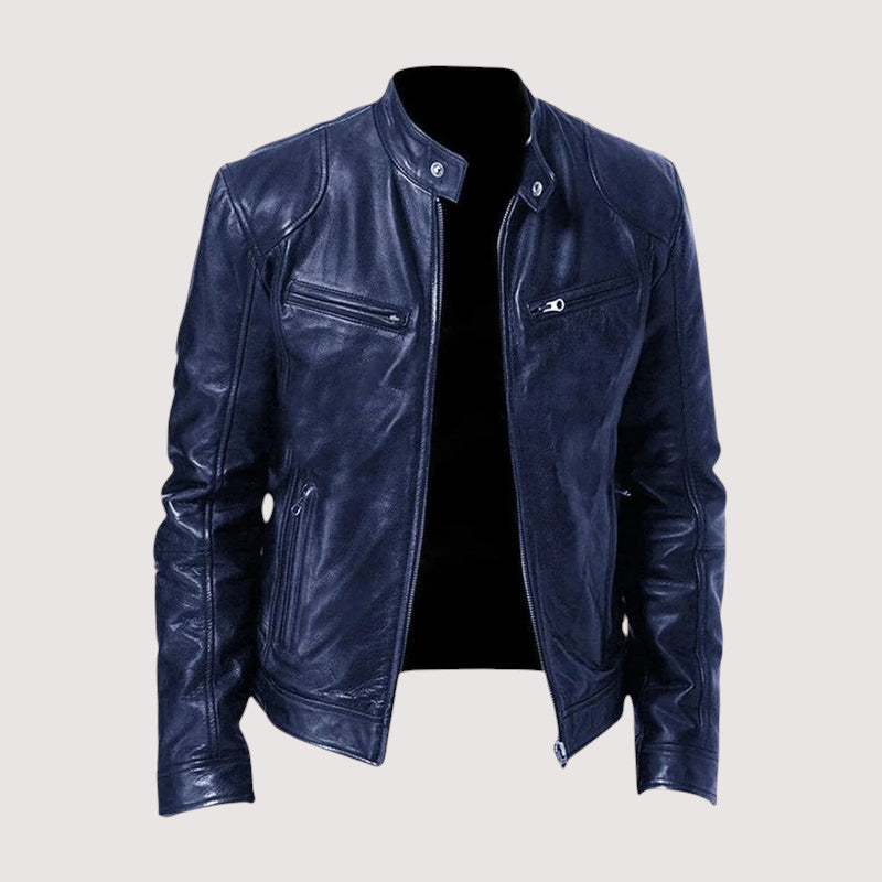 ELEGANT HIGH-END LEATHER JACKET FOR MEN