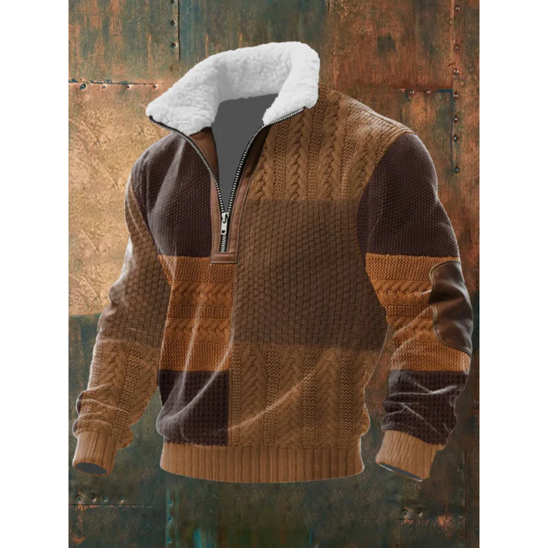 Aveline Dubllin| HIGH COLLAR FLEECE PULLOVER
