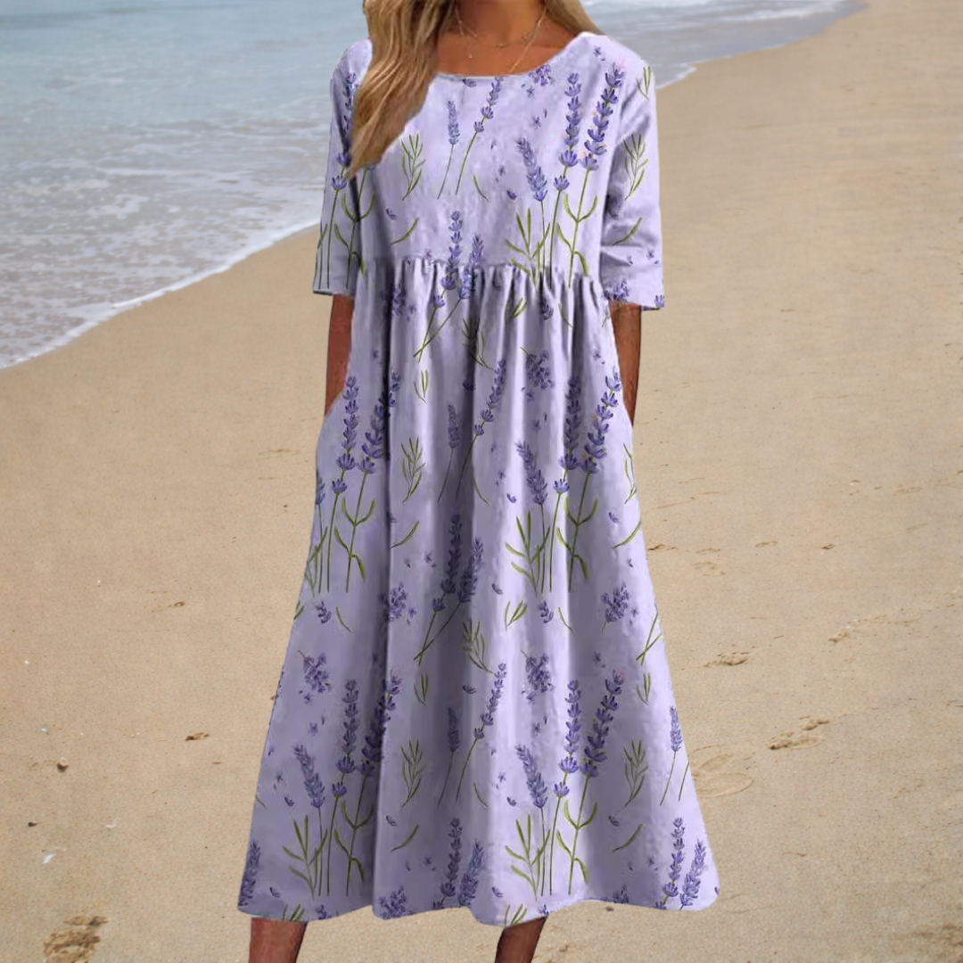 Eleonora | Abito Midi Boho