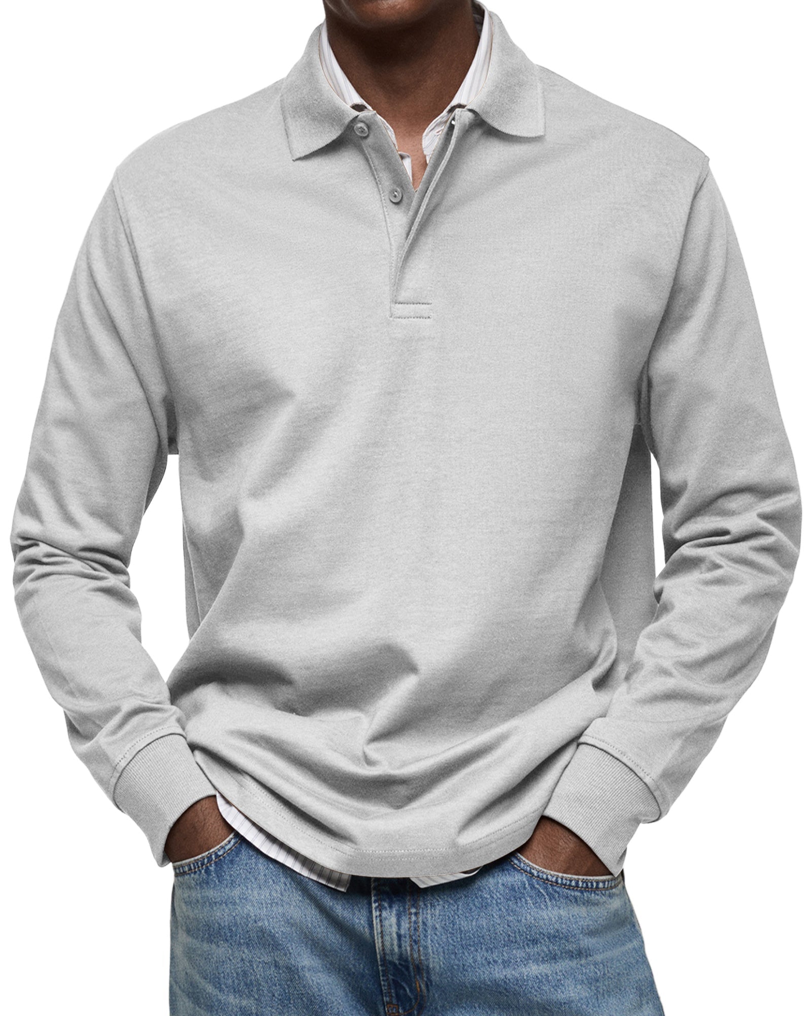 Aveline Dublin | LUXURY LONG-SLEEVED POLO
