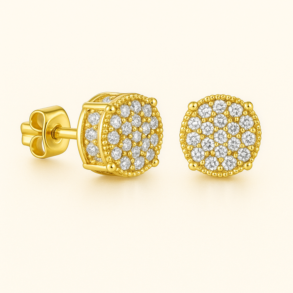 Zirconia-Studded EDDI Earrings