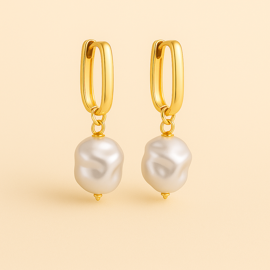 DENISE Elegant Pearl Earrings