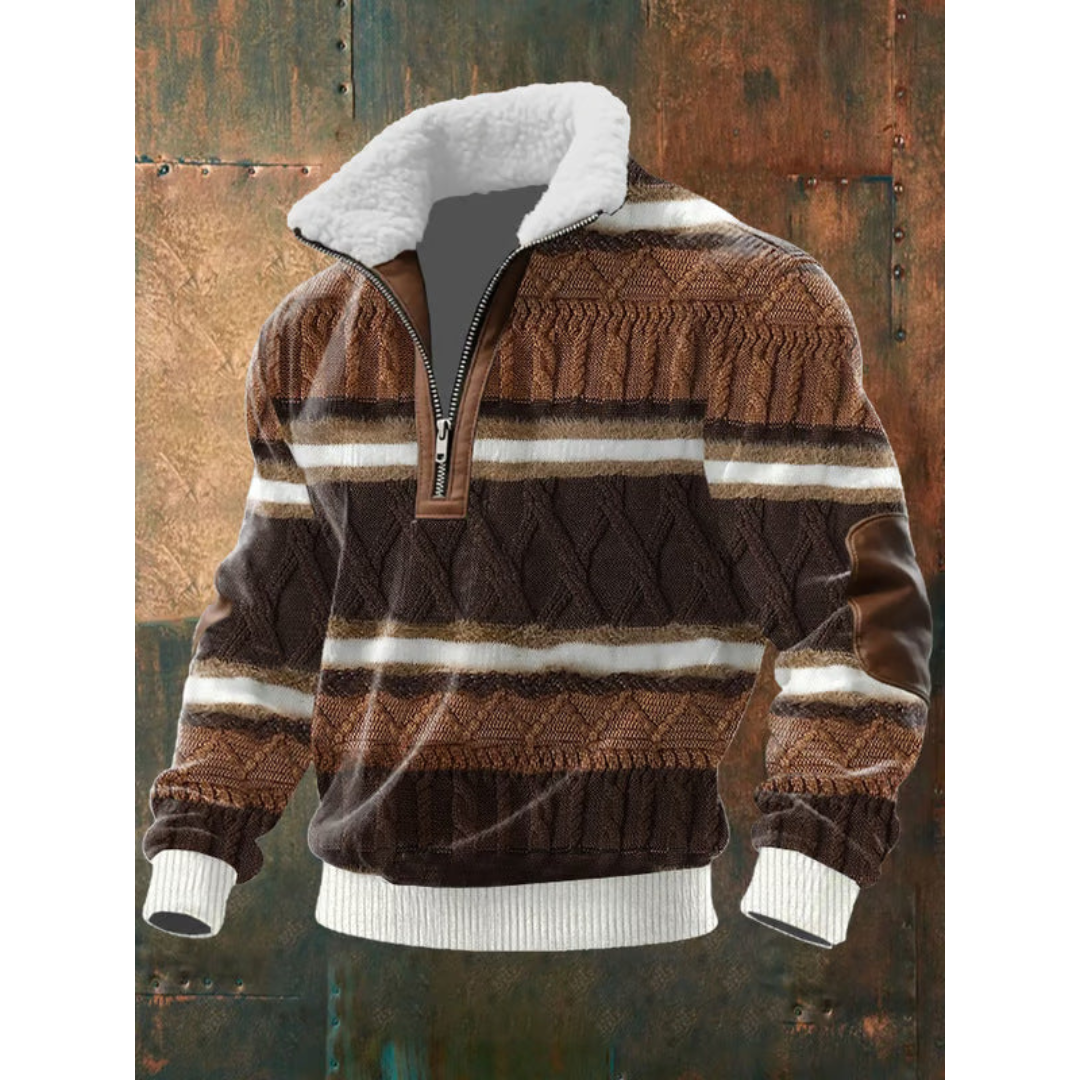 Aveline Dubllin| HIGH COLLAR FLEECE PULLOVER
