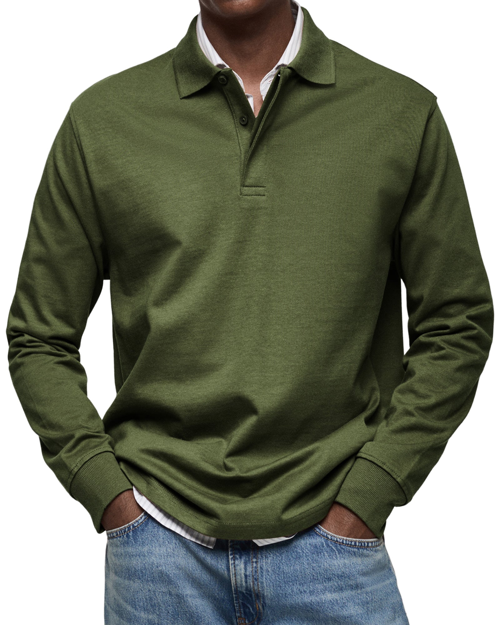 Aveline Dublin | LUXURY LONG-SLEEVED POLO