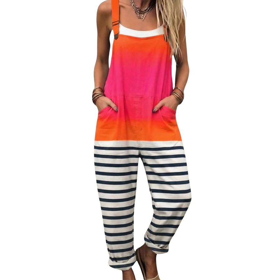 LS™ | Salopette stampata vintage