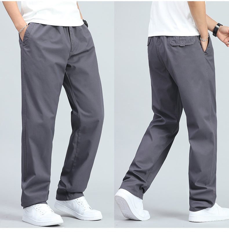 MEN'S WIDE COTTON PANTS