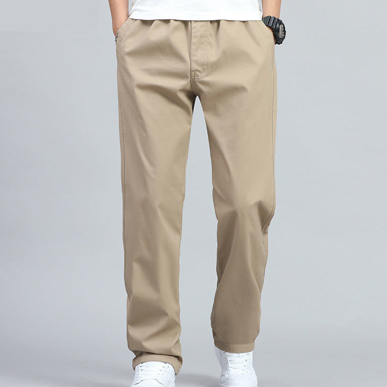 MEN'S WIDE COTTON PANTS