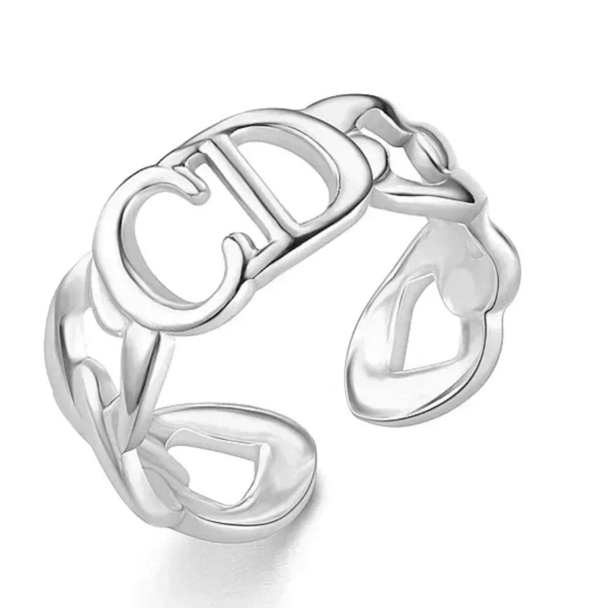 CD-Inspired Statement Ring