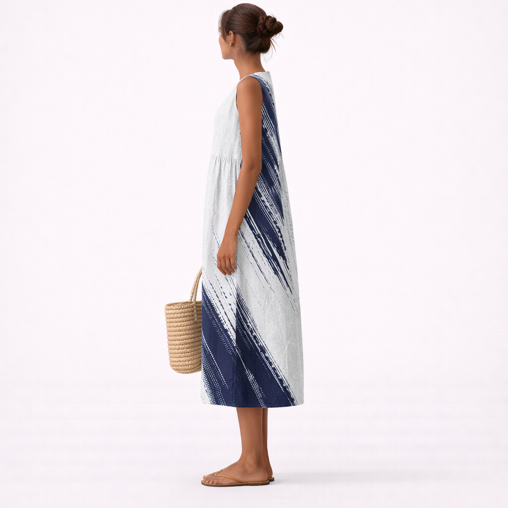 Elena™ | Abito Midi Elegante per il Giorno per Giorno