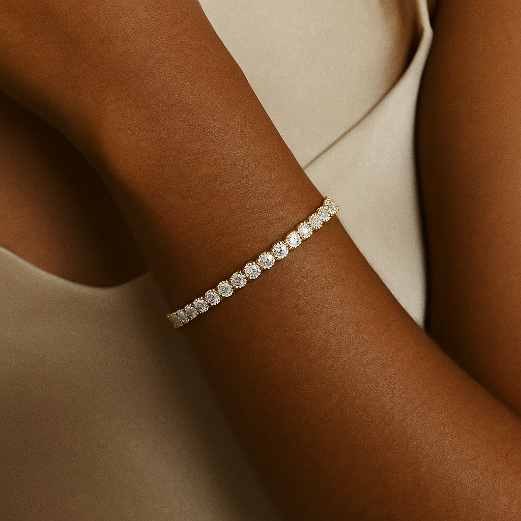 Zirconia Tennis Bracelet