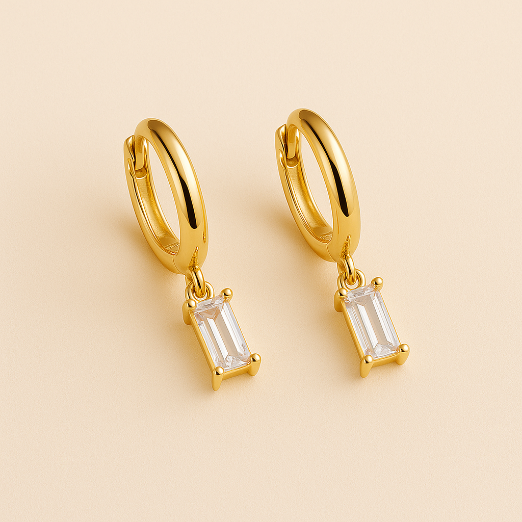 Harley-Inspired Diamond Earrings