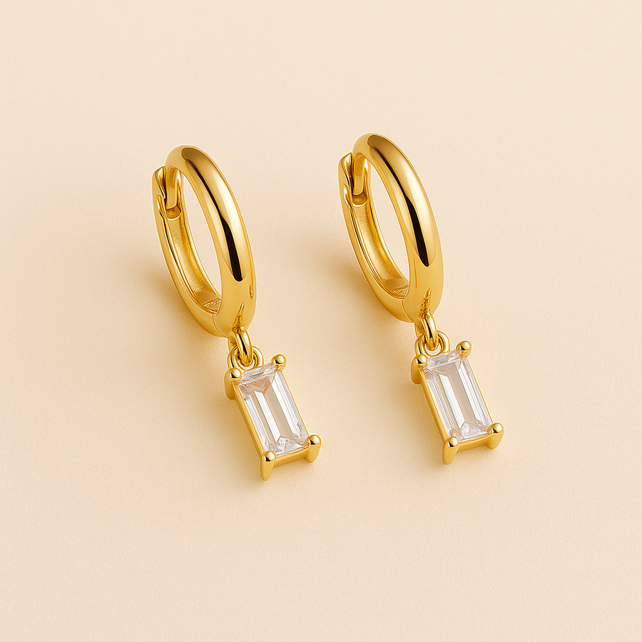 Harley-Inspired Diamond Earrings