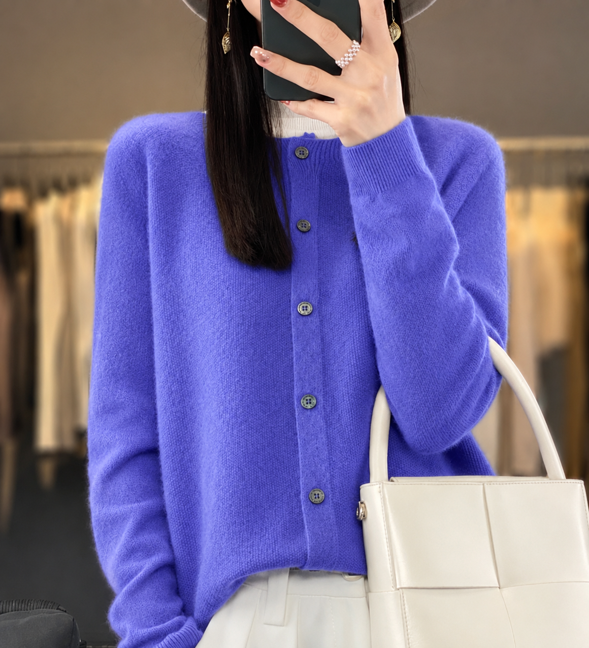 Vera | Cardigan con Bottoni