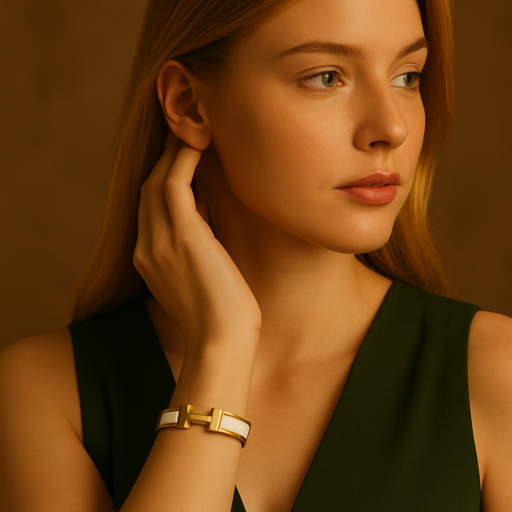 HELENE Sophisticated 'H' Bracelet