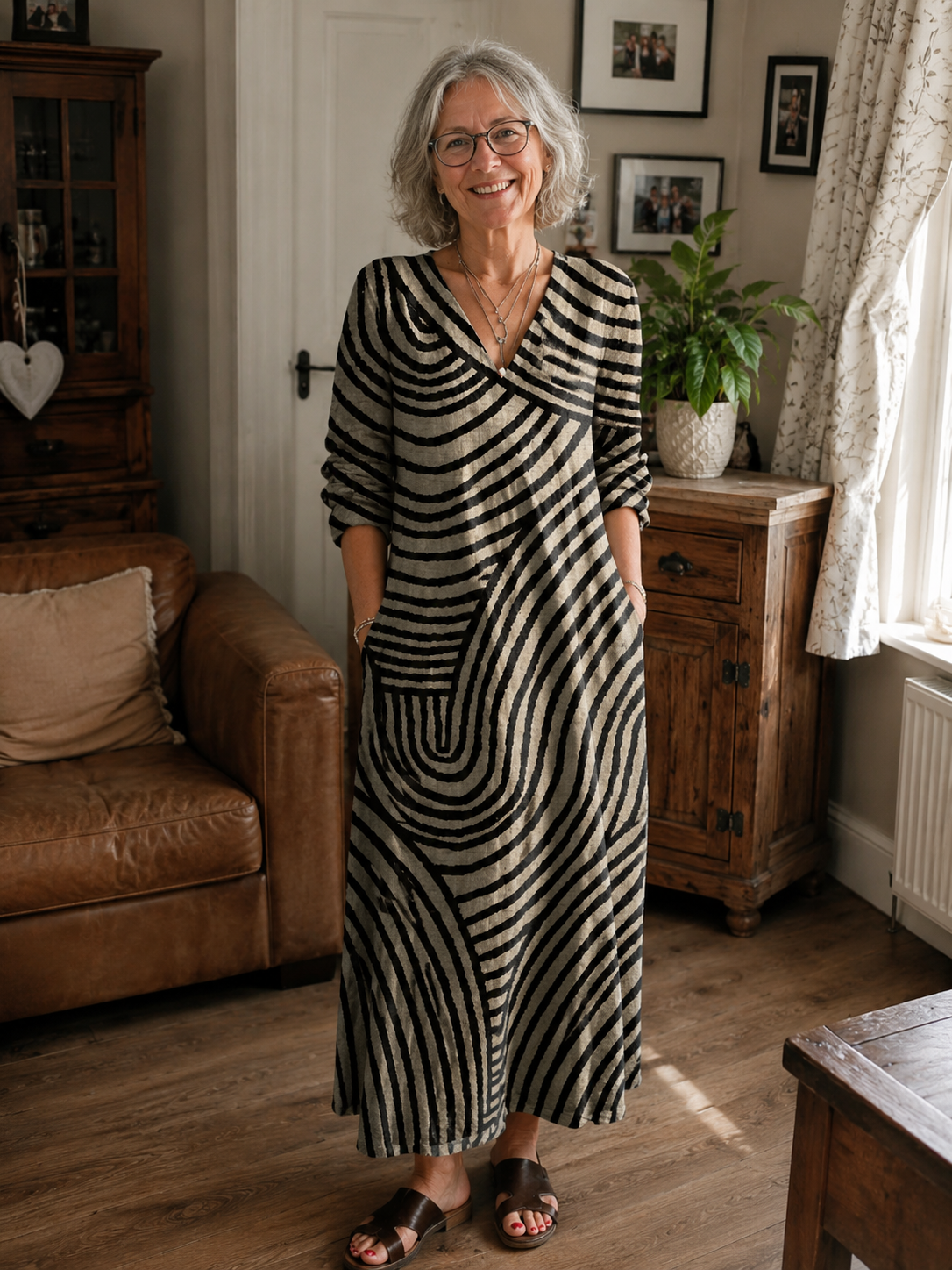 Sandra K. from Cork wearing the Boey™ dress