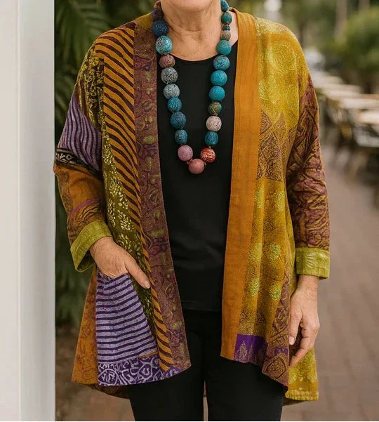 Kelly | Cardigan Elegante con Drappeggio
