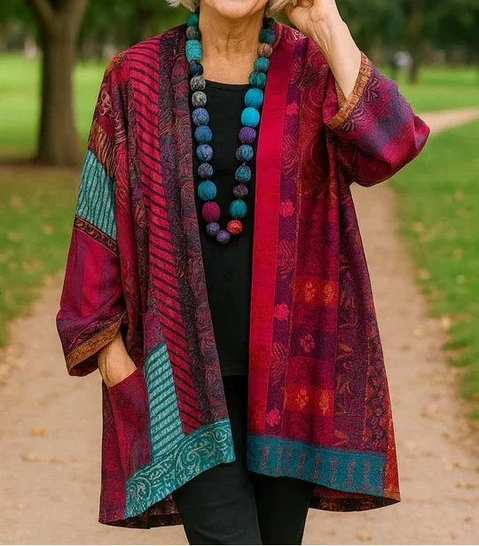Kelly | Cardigan Elegante con Drappeggio
