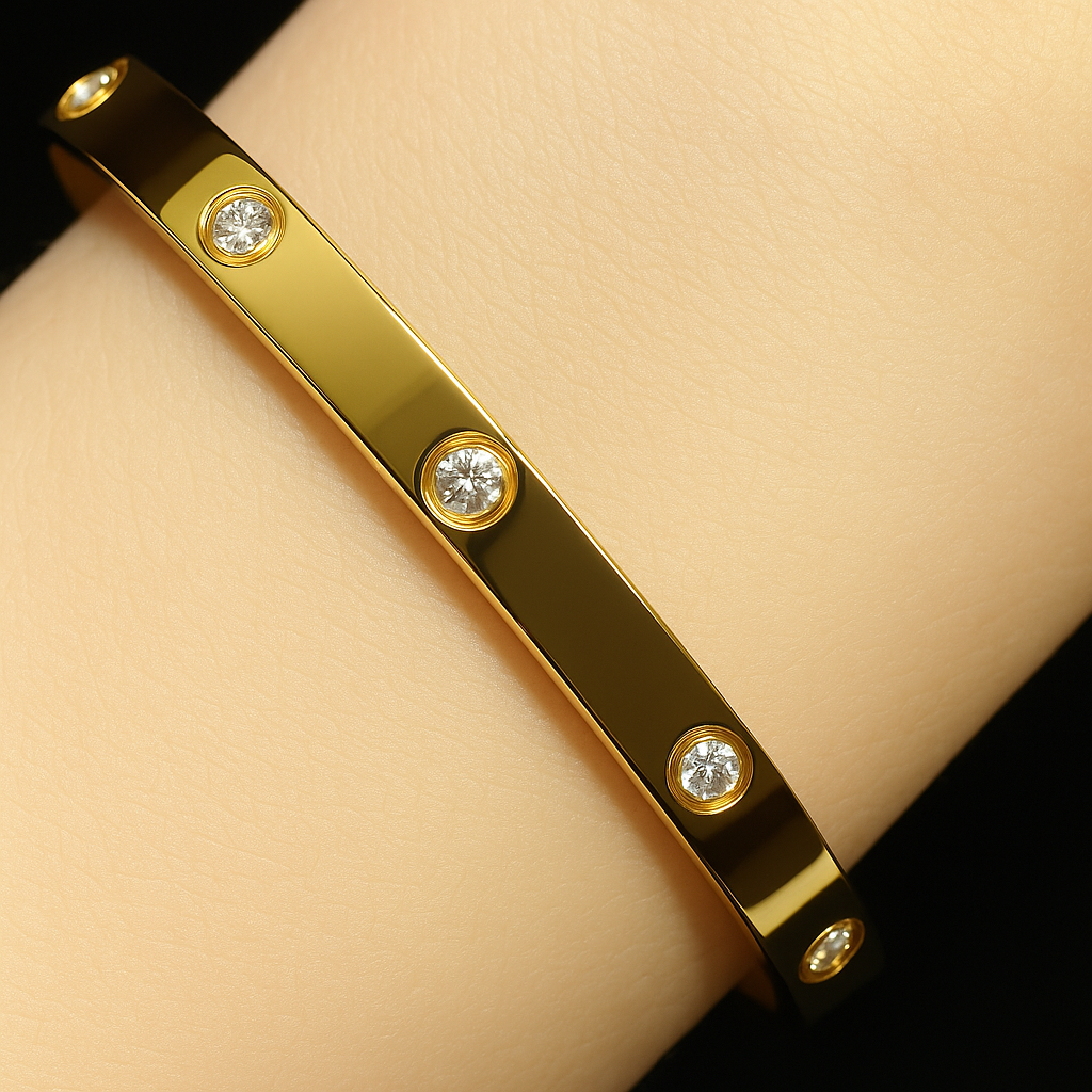 FINET Luxe Zirconia Bracelet