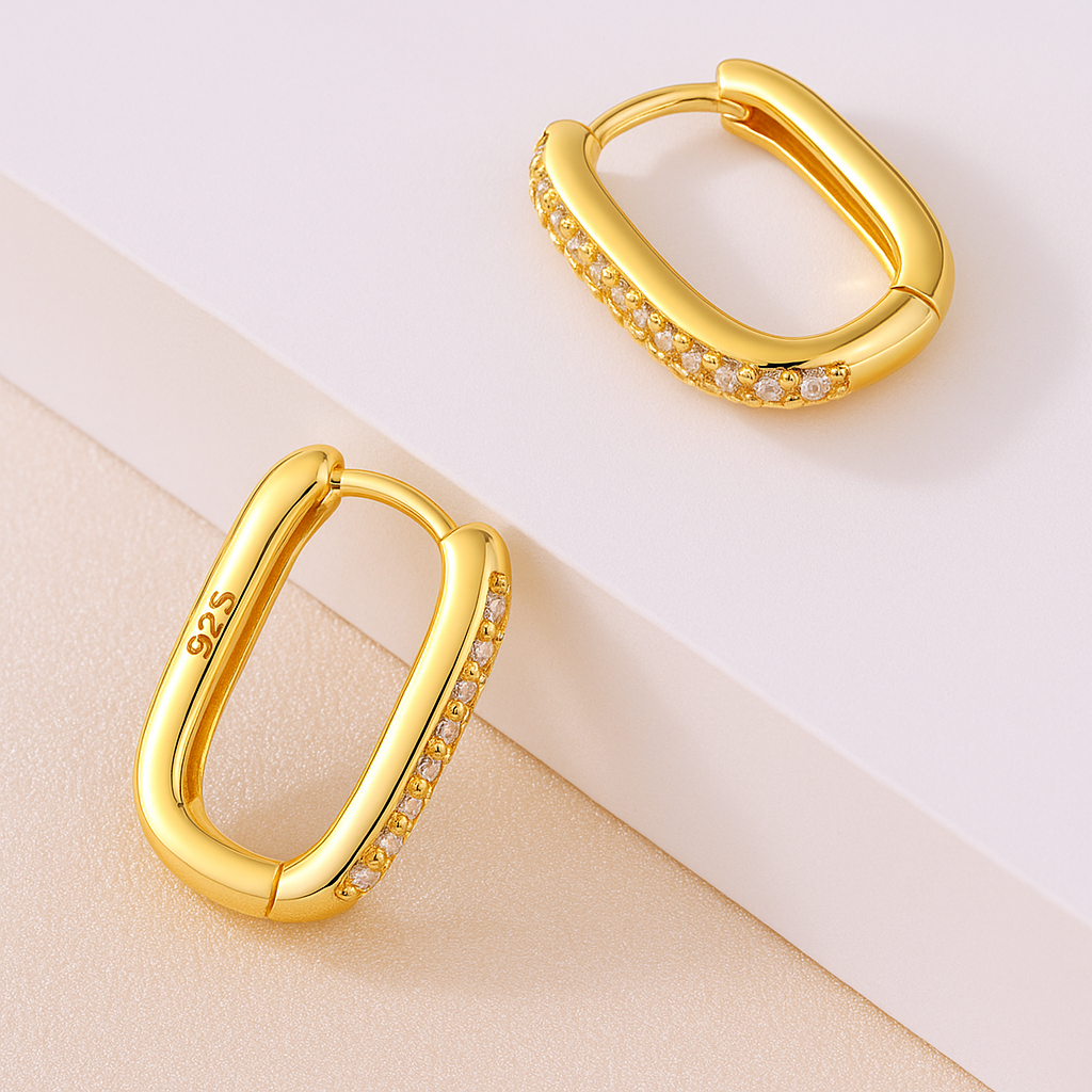 Melissa Square-Shaped Earrings