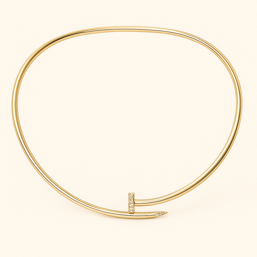 Zircon-Embellished SPIJKER Necklace