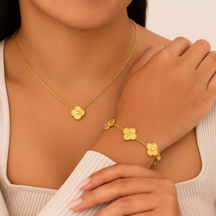 Clover Charm Necklace