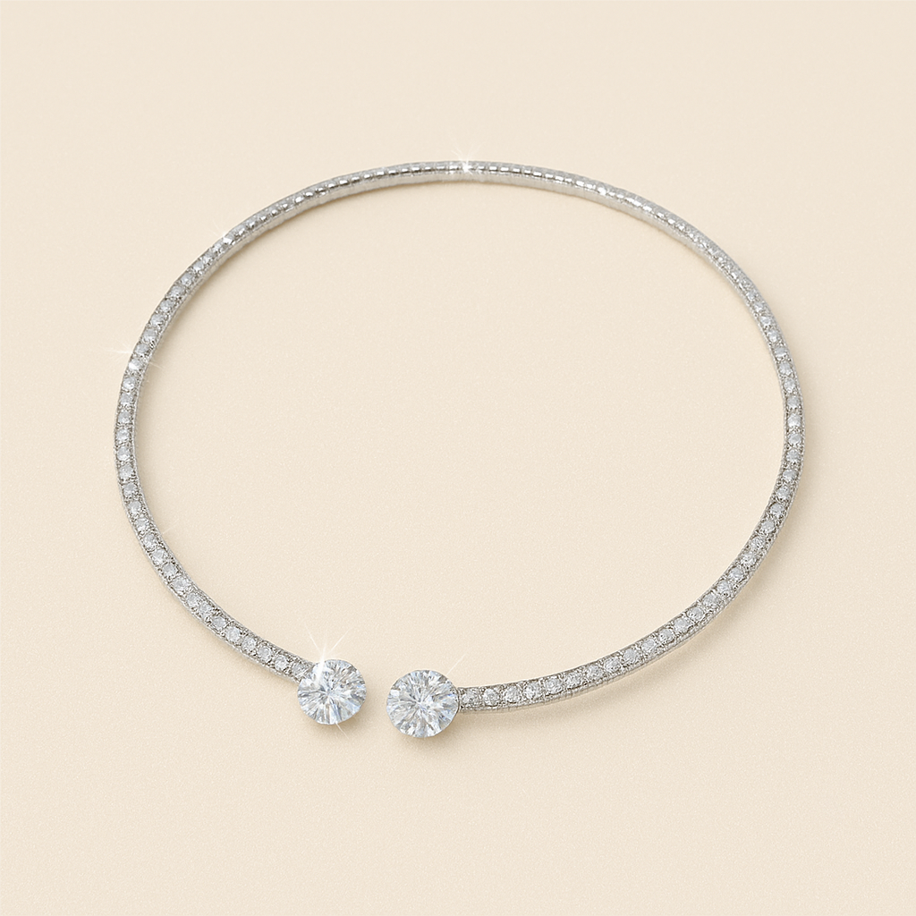 CRISTAL Elegance Diamond Necklace