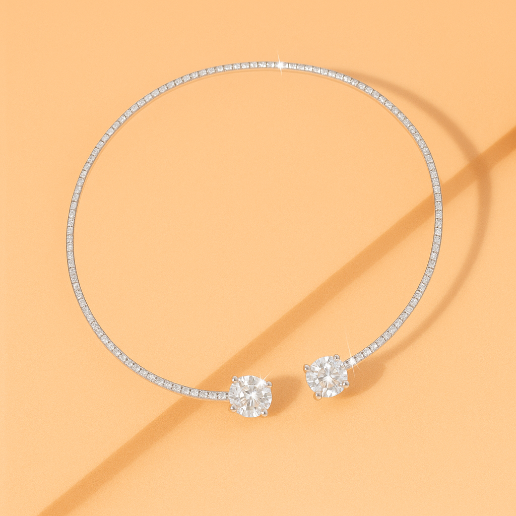 CRISTAL Elegance Diamond Necklace