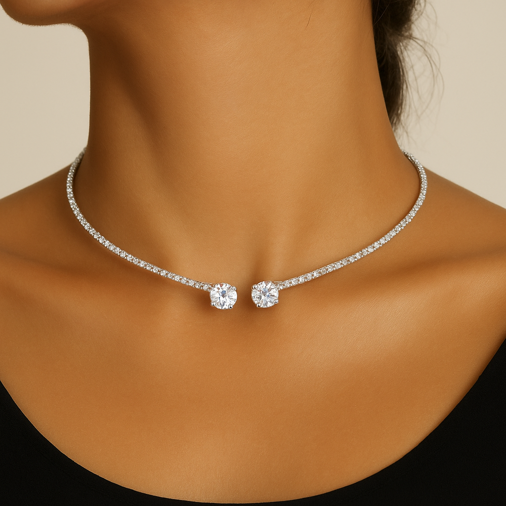 CRISTAL Elegance Diamond Necklace