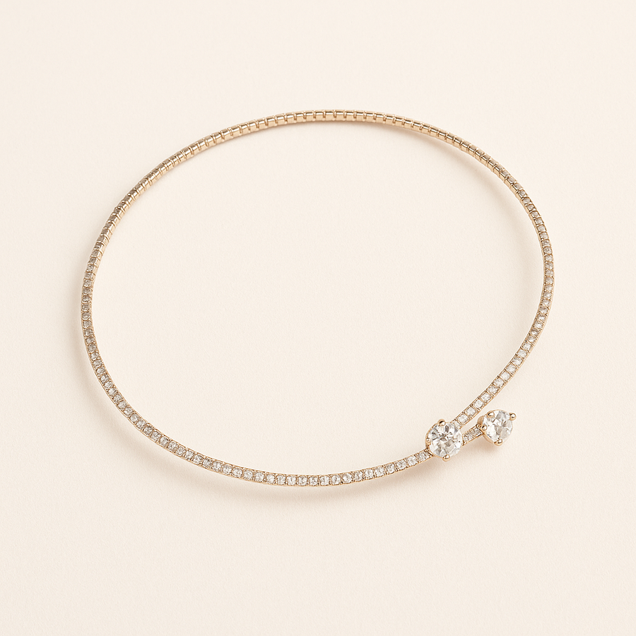 CRISTAL Elegance Diamond Necklace