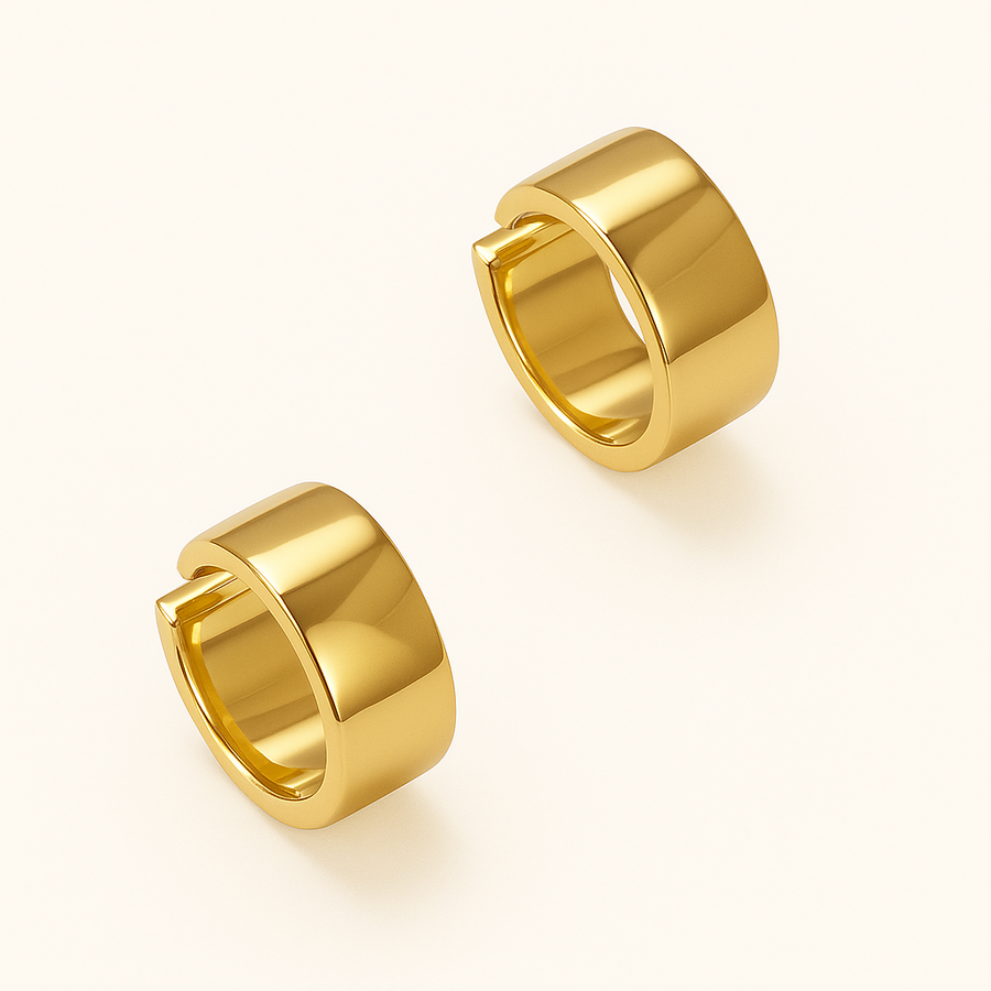 LIVIA Gold Mini Hoop Earrings